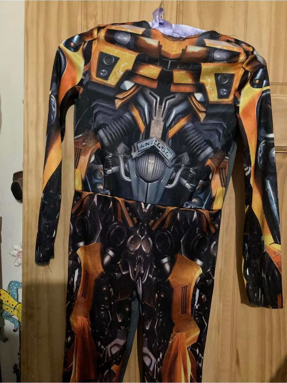 Transformers Bumblebee Halloween costume for kids